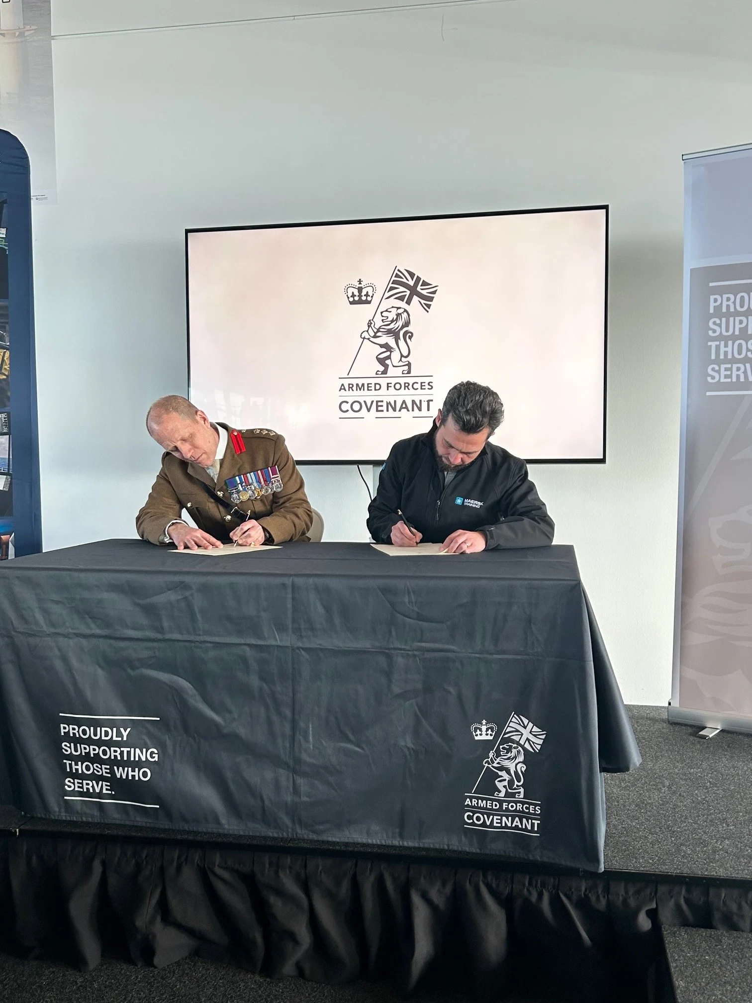 Maersk Training Joins the Armed Forces Covenant to Support Military Personnel Transitioning into Renewable Energy Sector