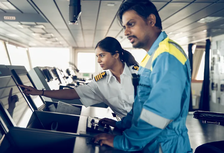 Maersk Brooklyn at Mumbai port April 2024 -32- graded