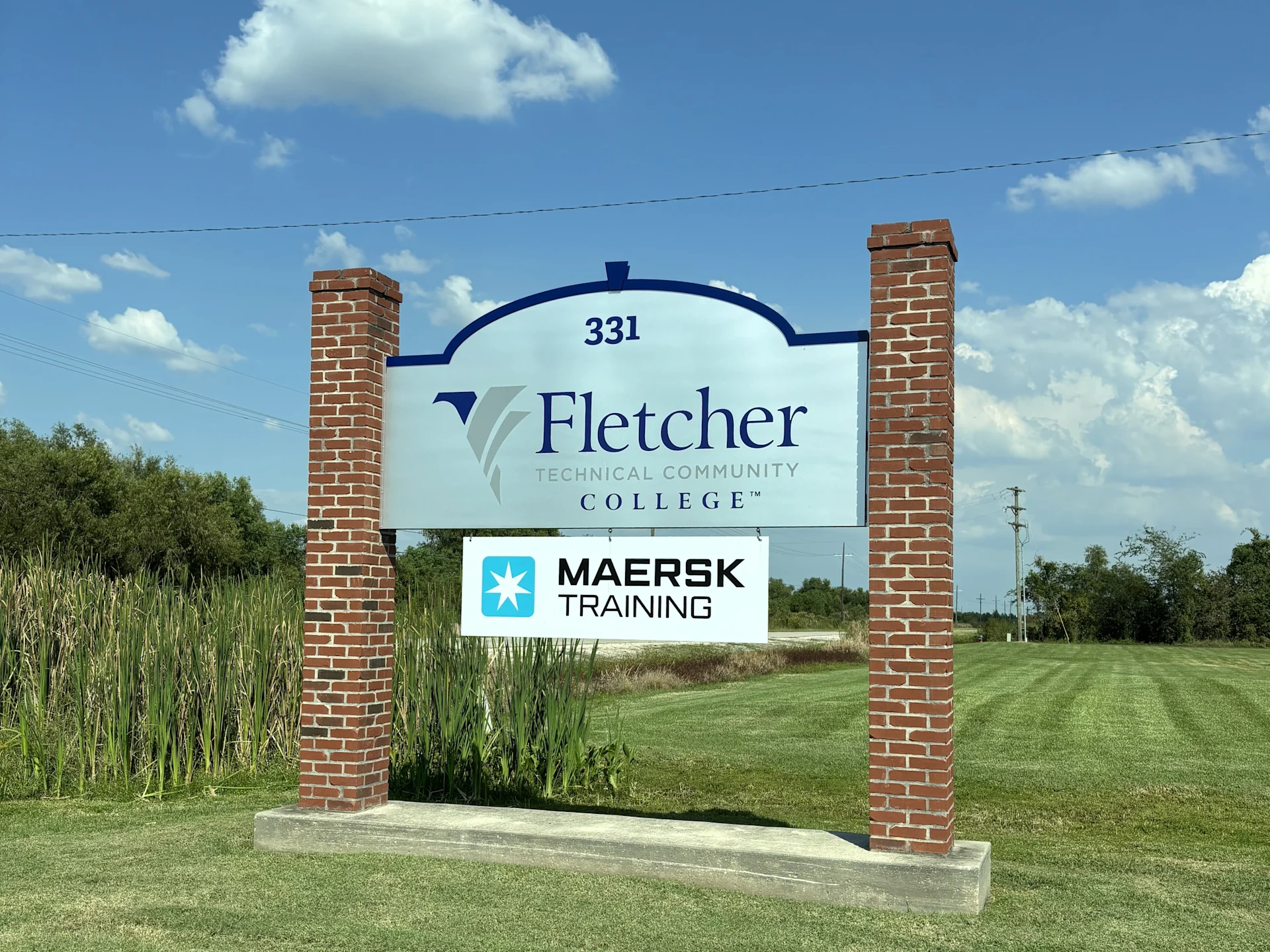 Fletcher and Maersk Training sign