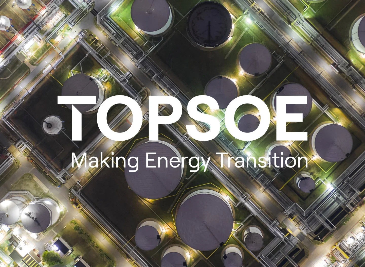 Topsoe logo - arial image