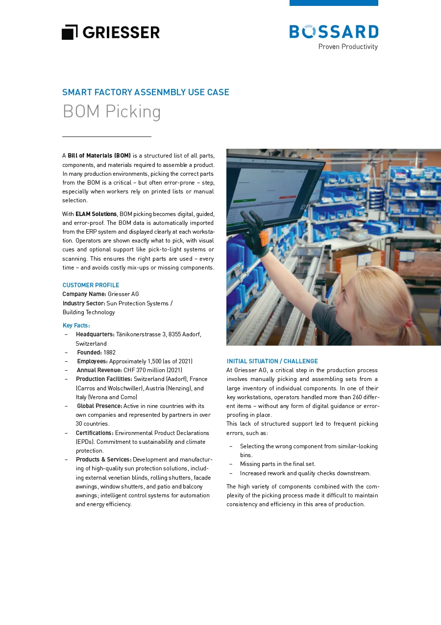 Thumbnail BOM Picking