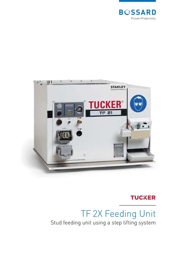 Thumbnail Tucker TF 2X Foderenhed Brochure