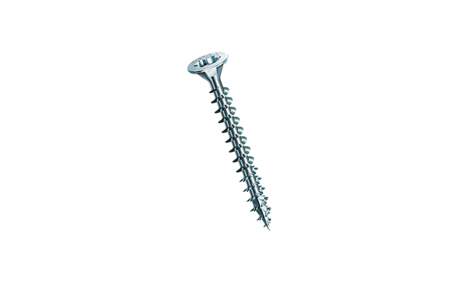 Senk-Spanplattenschrauben mit Vollgewinde und Innensechsrund T-STAR plus mit 4CUT-Spitze