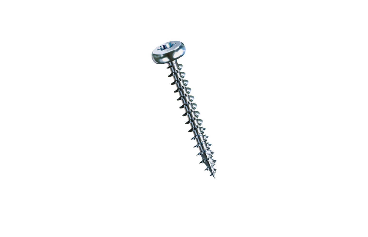 Halbrundkopf-Spanplattenschrauben mit Vollgewinde und Innensechsrund T-STAR plus mit 4CUT-Spitze