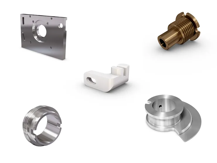 verschiedene Spezialteile