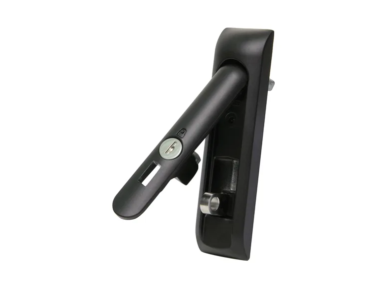 A black Latch on a white background.