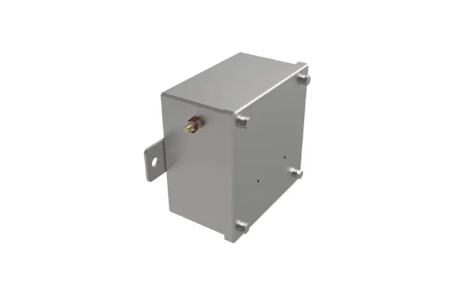 A Hawke enclosure for industrial and hazardous environments on white background