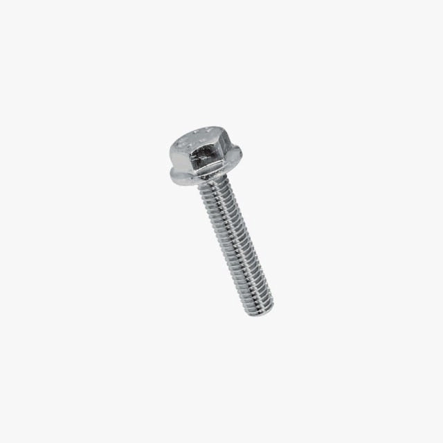 rustfri bolt med flange din 6921