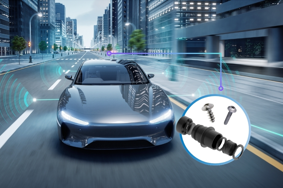 Bossard自攻螺絲技術強化車用 LiDAR 模組結構，PT® 系列助力自駕感測更穩定