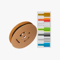 krympeflex på rulle 2:1 tyndvægget