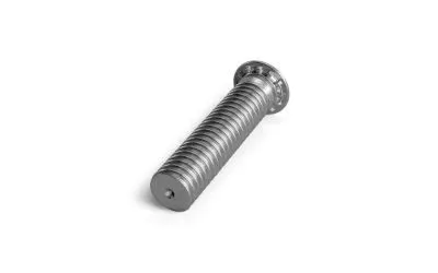 
Kołek samogwintujący PEM® na białym tle.