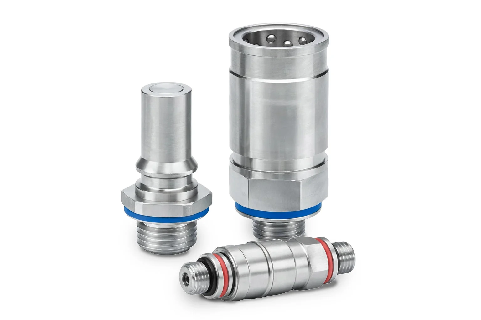 Spill-free connectors used within liquid cooling circuits