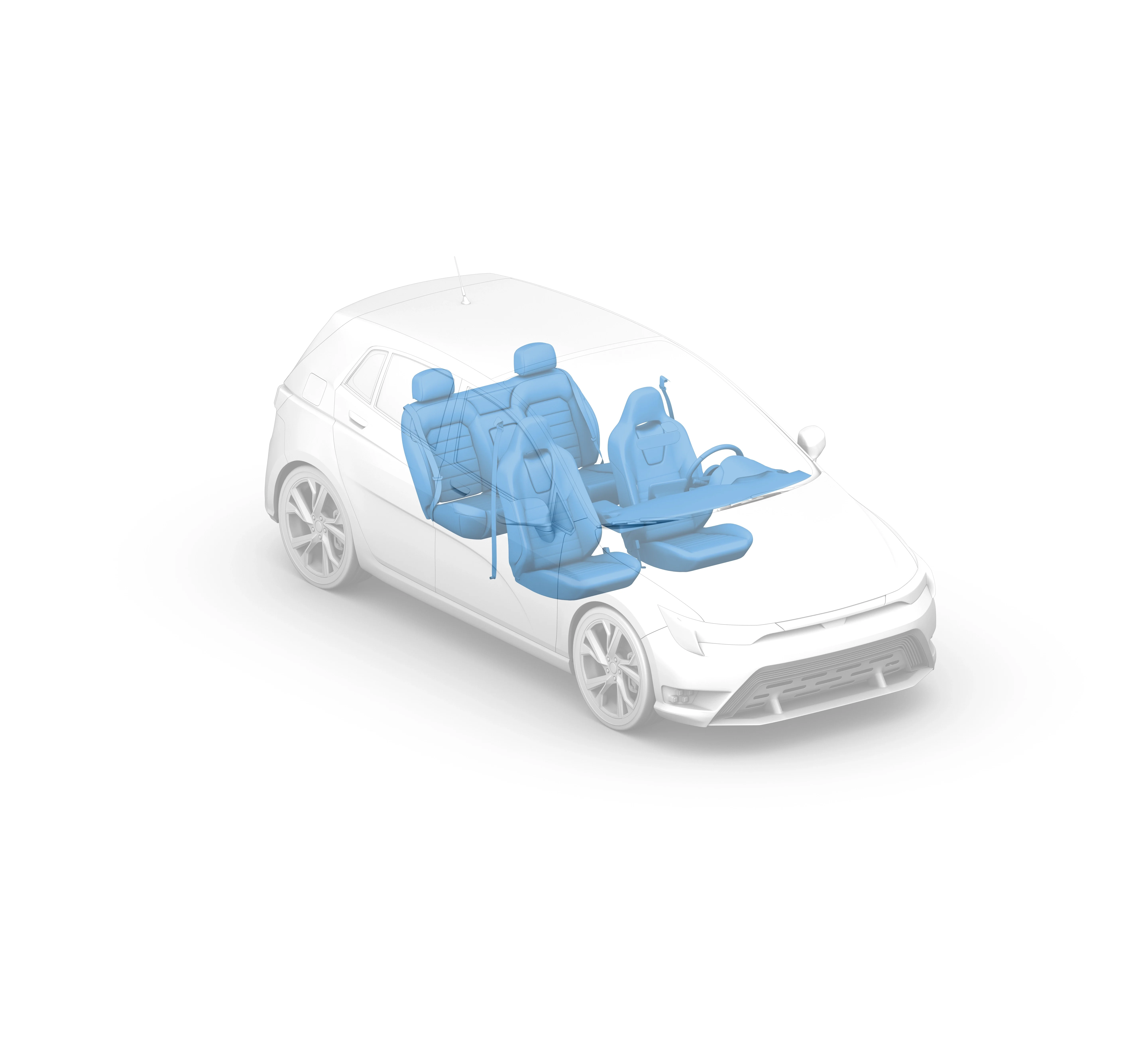 Electric Vehicles Interior  Visual