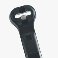 kabelbinder kabelstrips med spærretand sort