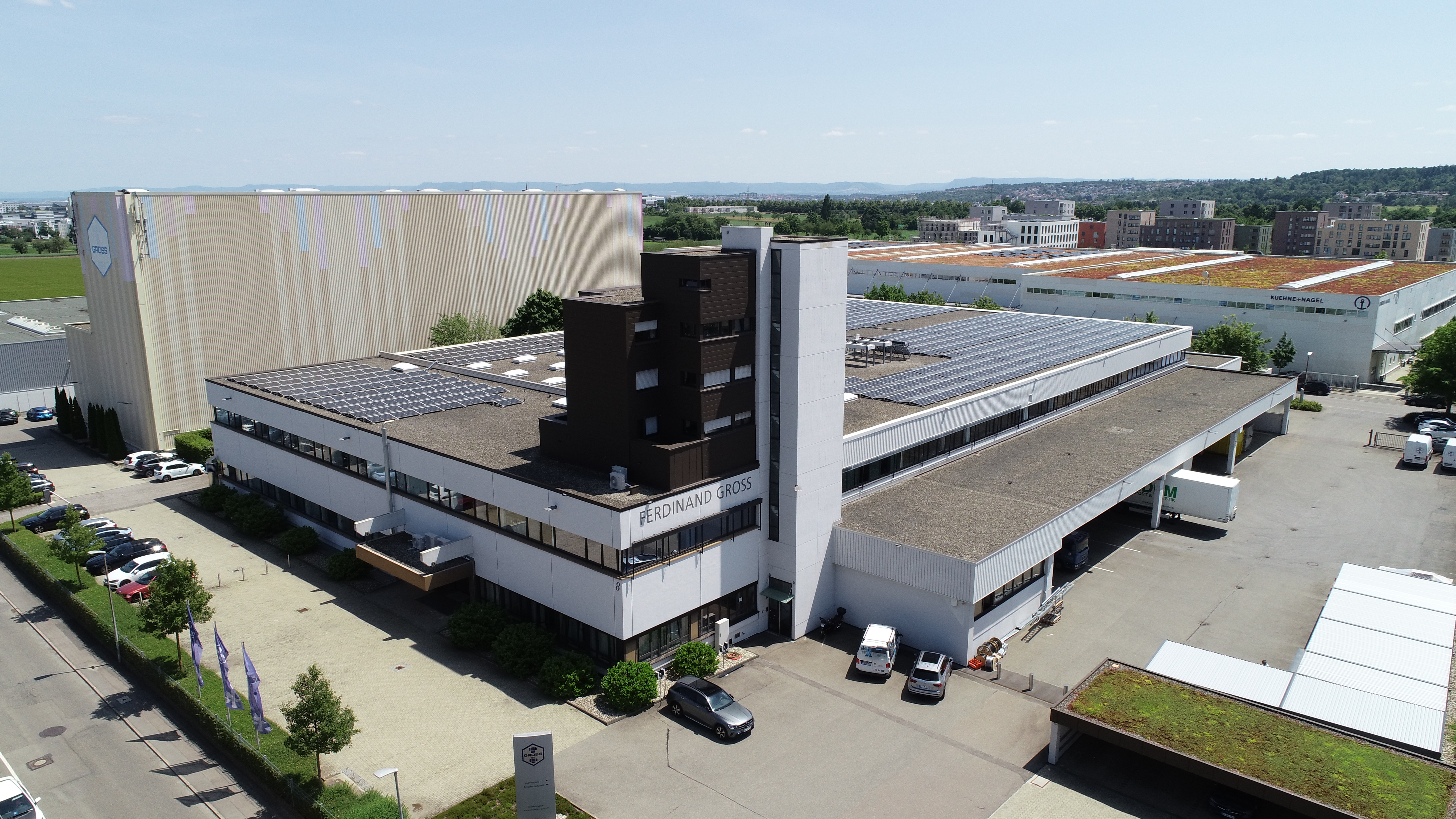 Standort Leinfelden-Echterdingen der Bossard Deutschland GmbH, vormals Ferdinand Gross GmbH