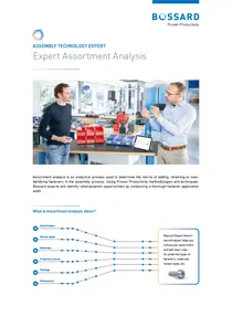Cover of Expert Assortment Analysis factsheet