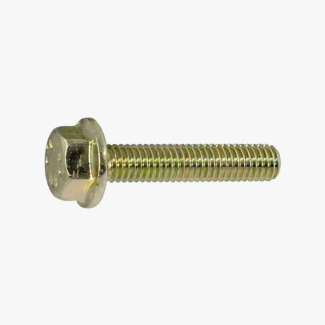 flangebolt din 6921 elzink gul