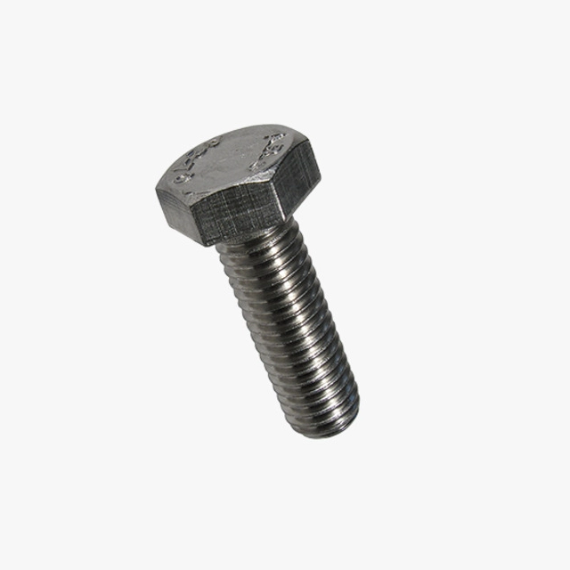 rustfri skrue bolt din 933