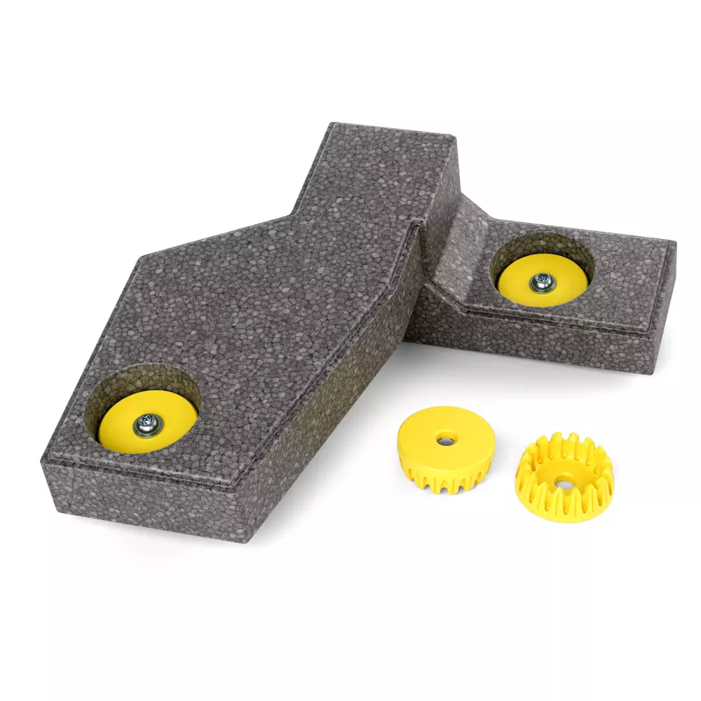 MM-Welding Crashpad vorne mit Pins.