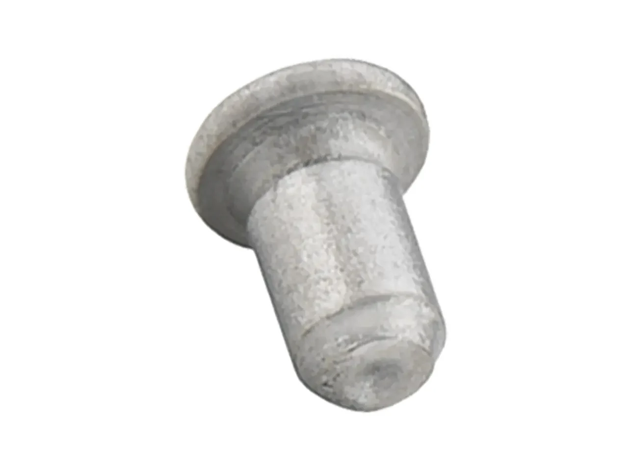 Miniatur self-clinching pins for stainless steel and metallic materials