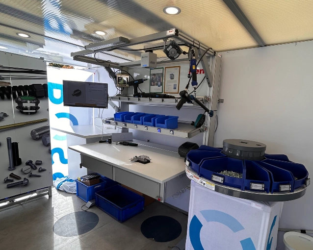 sfa montagestation i smart factory van