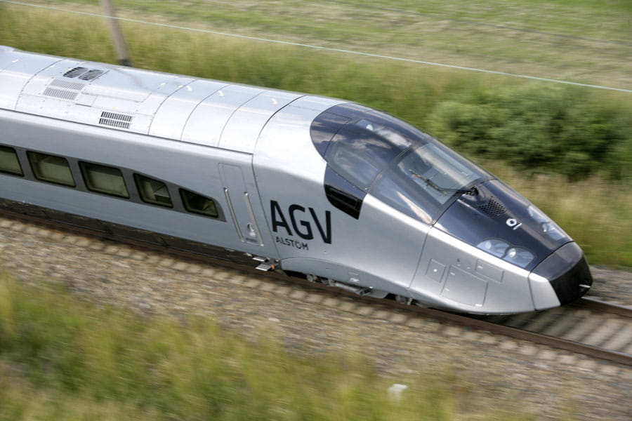 Silberzug von Alstom
