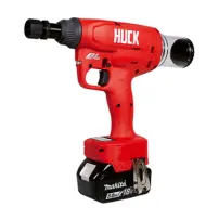 Akkubetriebenes HUCK Setzgerät für Schließringbolzen