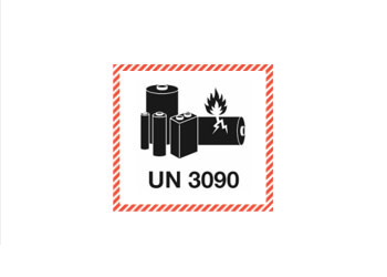 Logo pin Lithium UN 3090