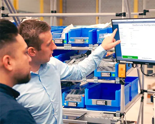 Bossard's digitale Montagelösung im Einsatz bei Griesser