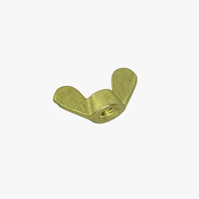 fløjmøtrik din 315 messing