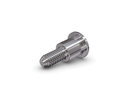 cnc drejet emne med gevind