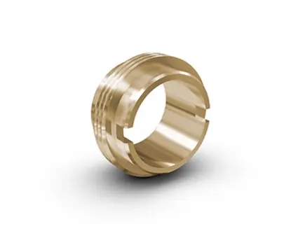 drejning af cylinderføring i messing 