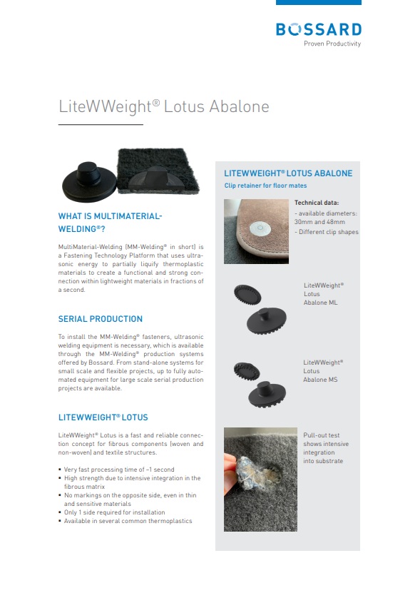 Miniatura MM-Welding LiteWWeight Lotus Abalone