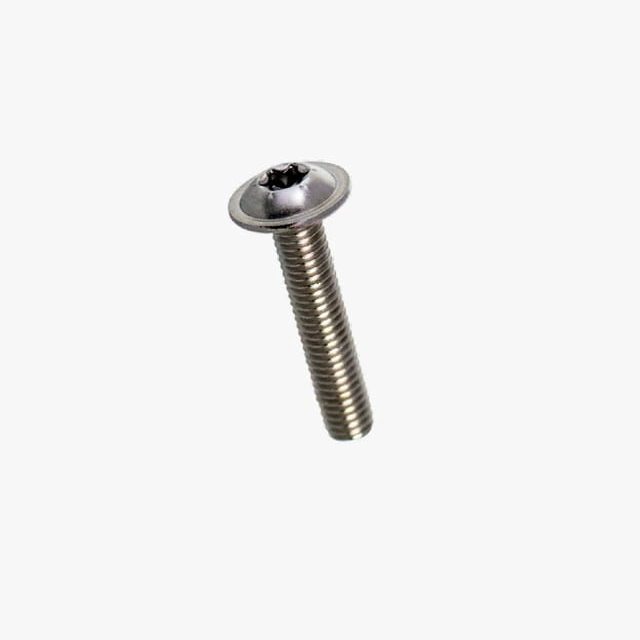 rustfri bolt panhoved flange ISO 7380-2