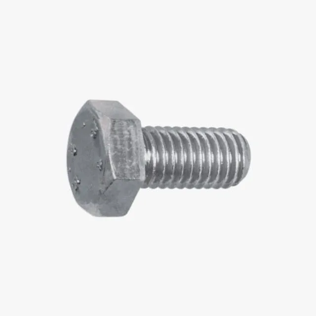 sætskrue DIN 933 varmgalvaniseret