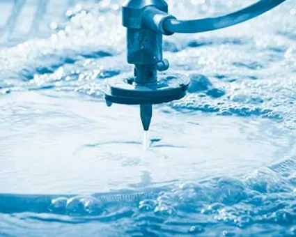 vandstråle skæring