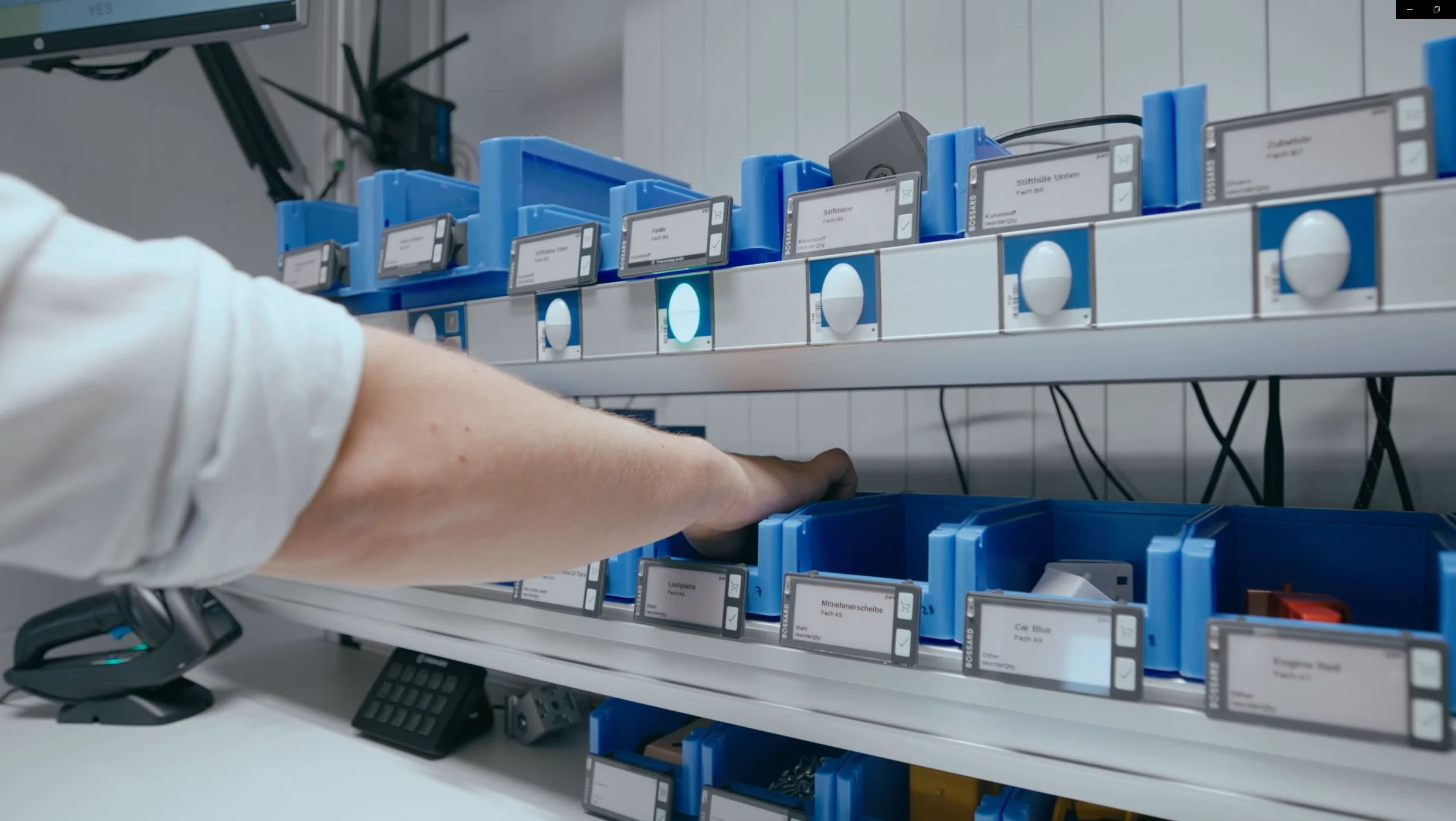 
Arbejdervejledning med Pick-to-Light