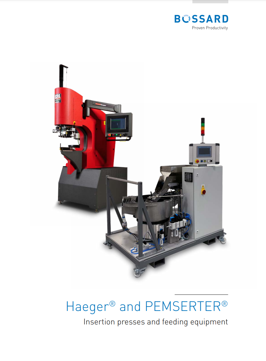 Miniaturansicht Haeger und PEMSERTER Broschüre