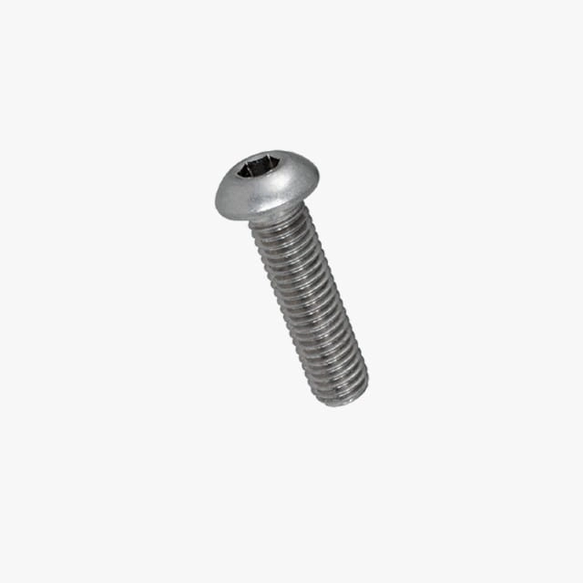 rustfri bolt skrue buttonhead iso 7380 1