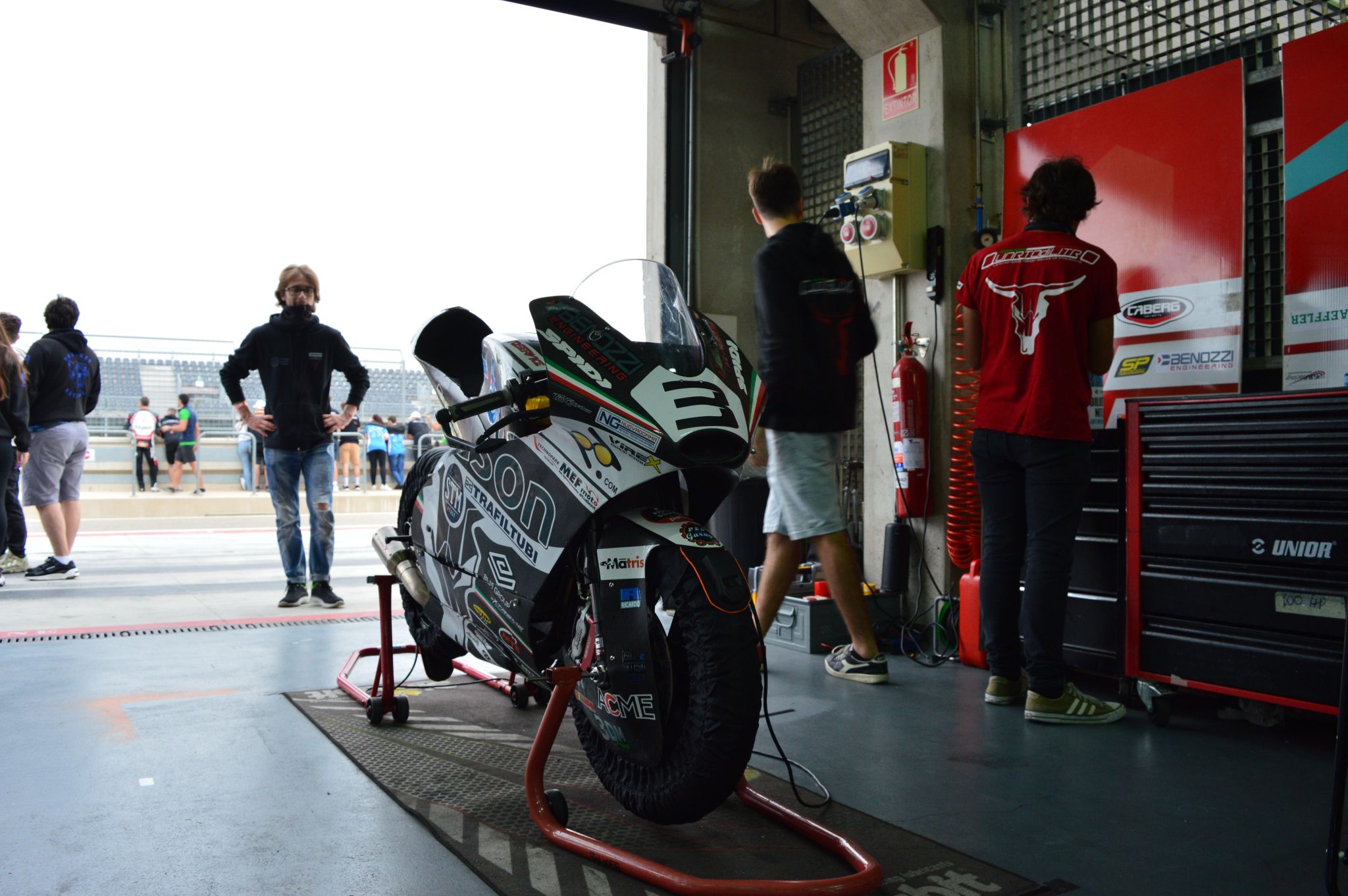 Quarto di Litro Moto student Università di Padova e Bossard Italia