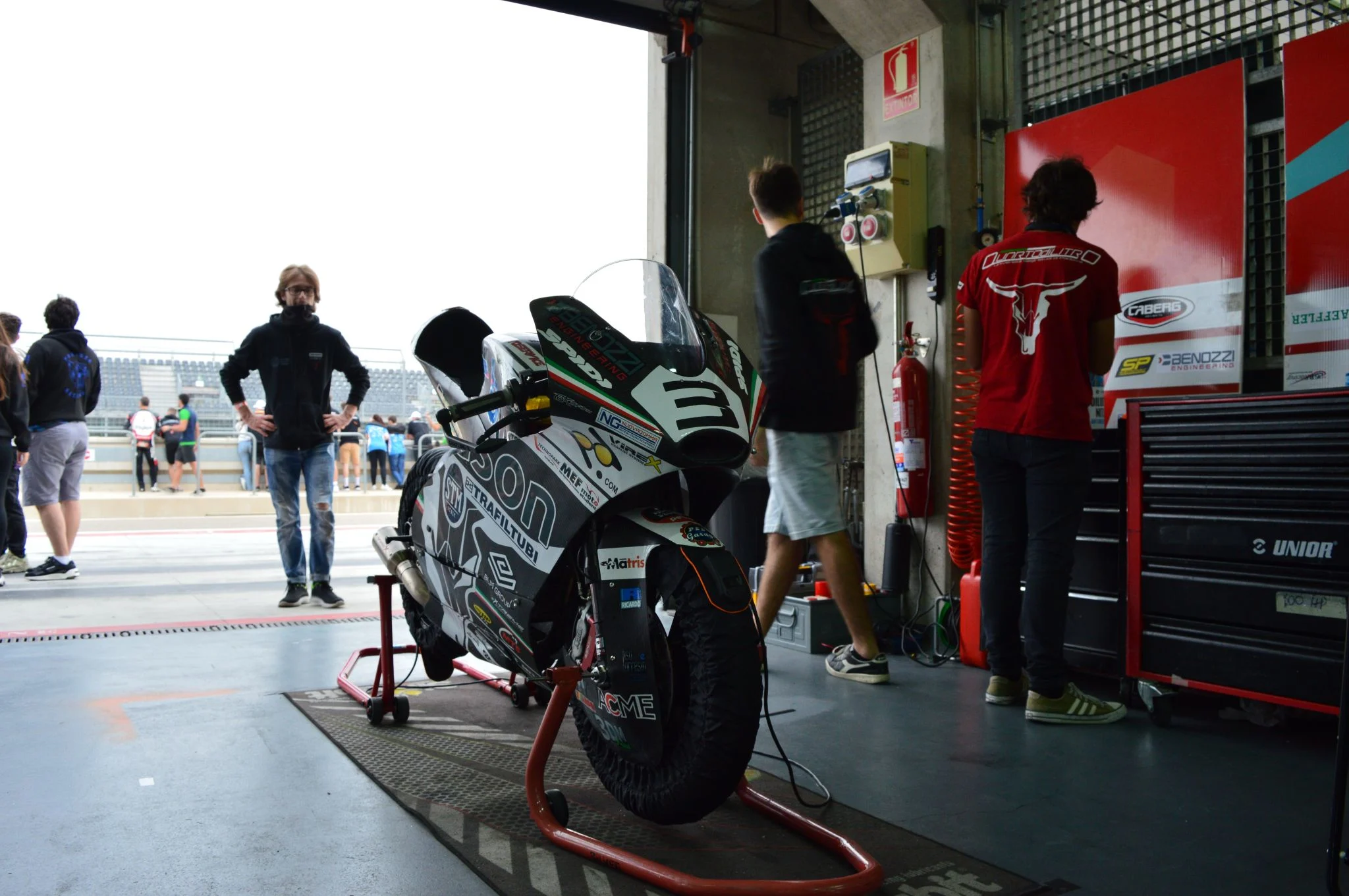 Quarto di Litro Moto student Università di Padova e Bossard Italia