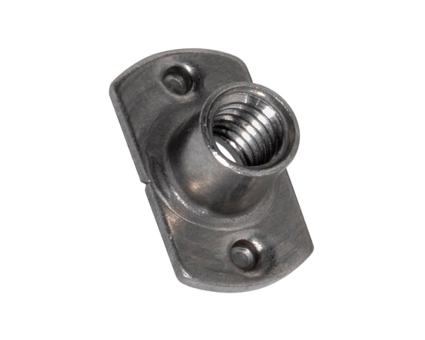 svejsemøtrik med flange