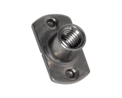 svejsemøtrik med flange