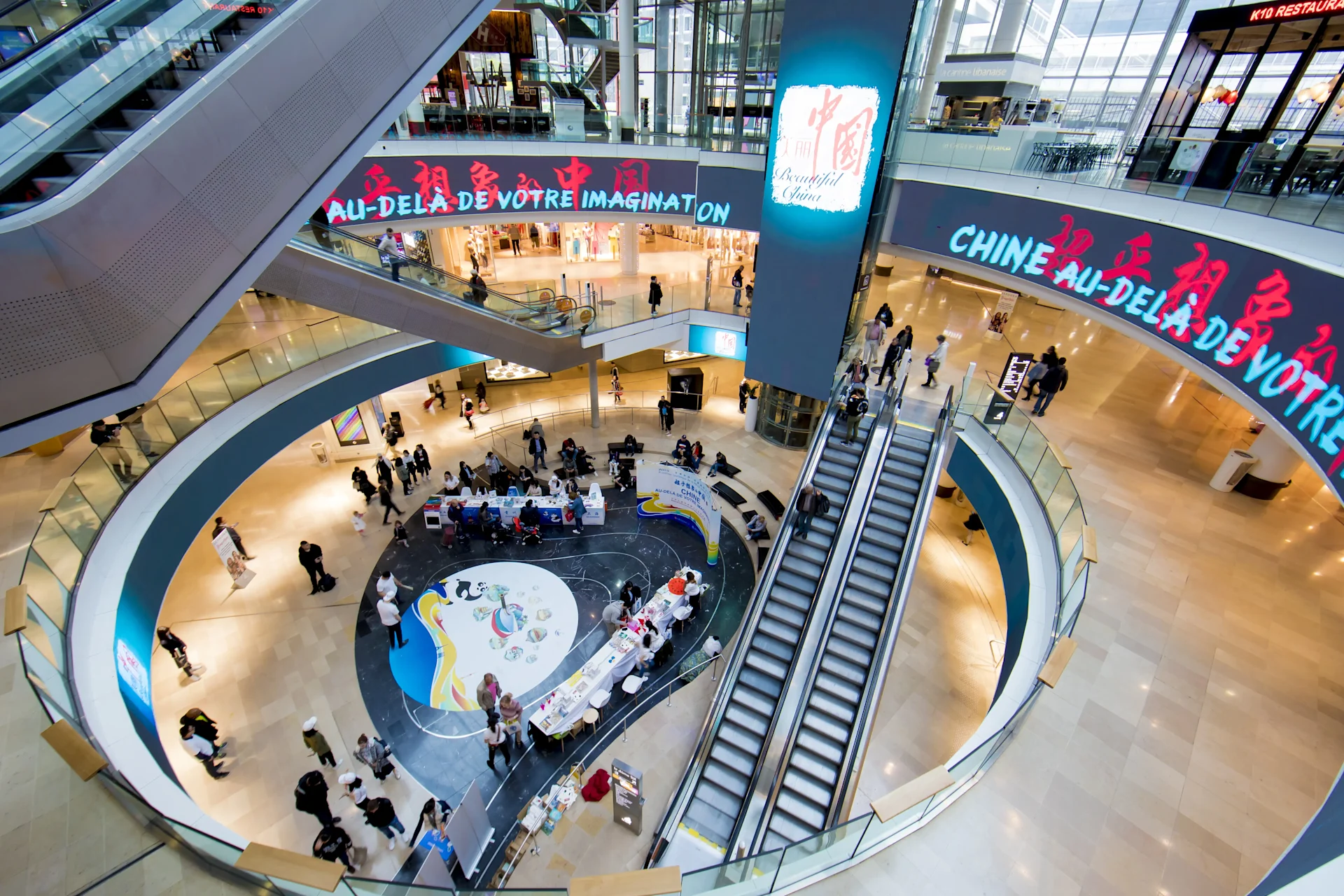 Tourism Office China - Westfield Les 4 Temps - Place du Dôme