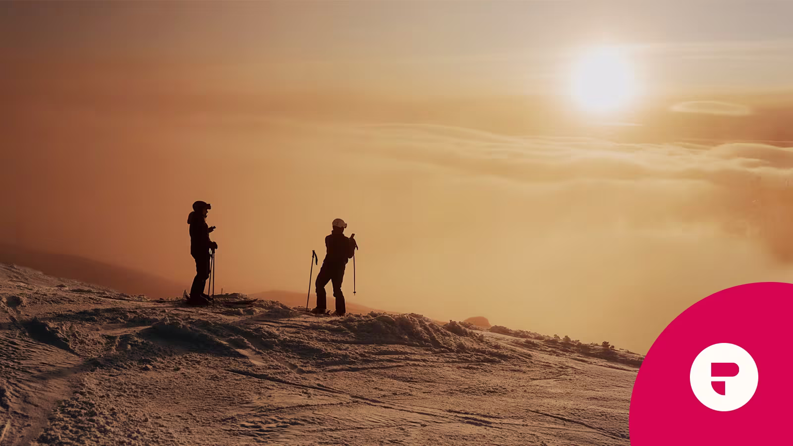 Winter sunset