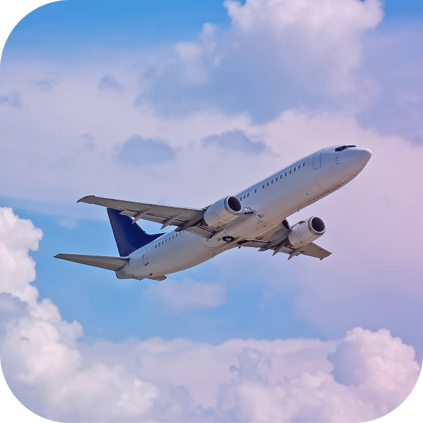 flying plane