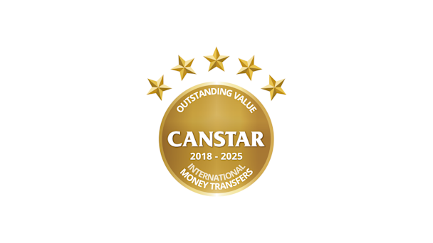 CANSTAR 2018-2025- Outstanding Value - International Money Transfers OL