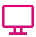 Desktop computer icon