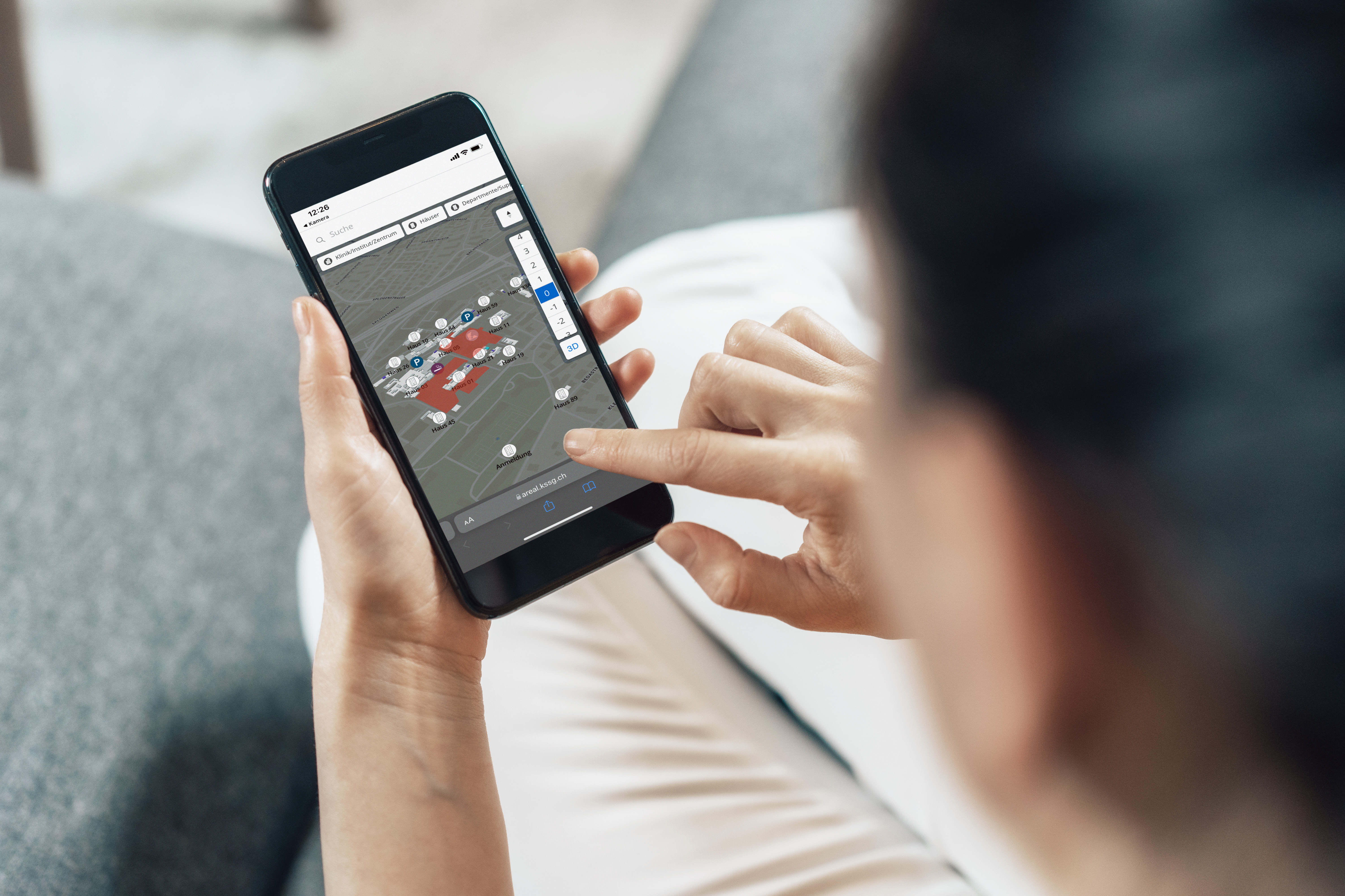 GK: Anfahrt und Arealpläne