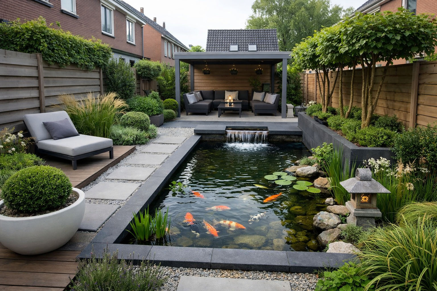 Drukfilters, ideaal voor kleinere tuinvijvers